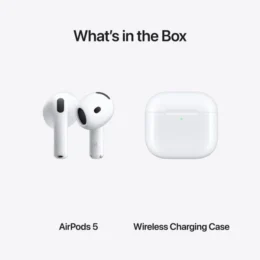 Apple AirPods 5 with wireless charging case